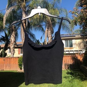 Black forever 21 crop top
